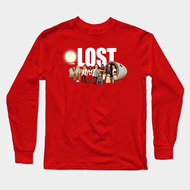 Lost Long Sleeve T-Shirt by rafaelkoff